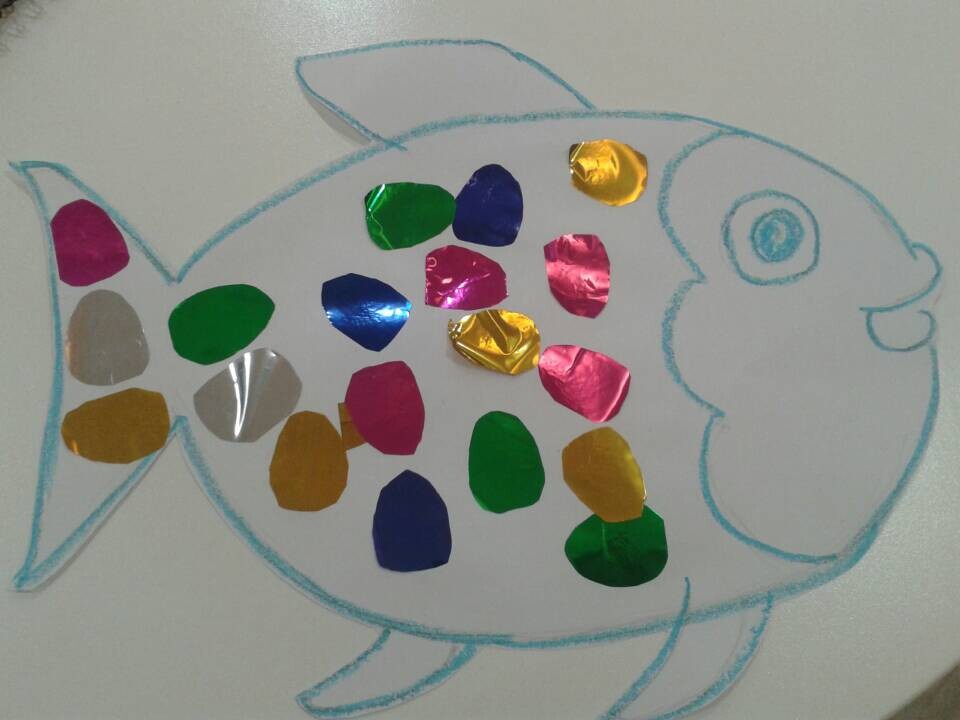 绘本故事《我是彩虹鱼》、《我是一条快乐的鱼